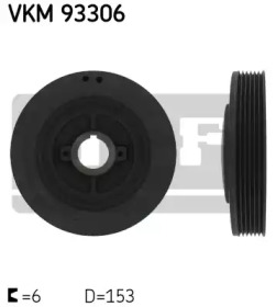 Ременный шкив SKF VKM 93306